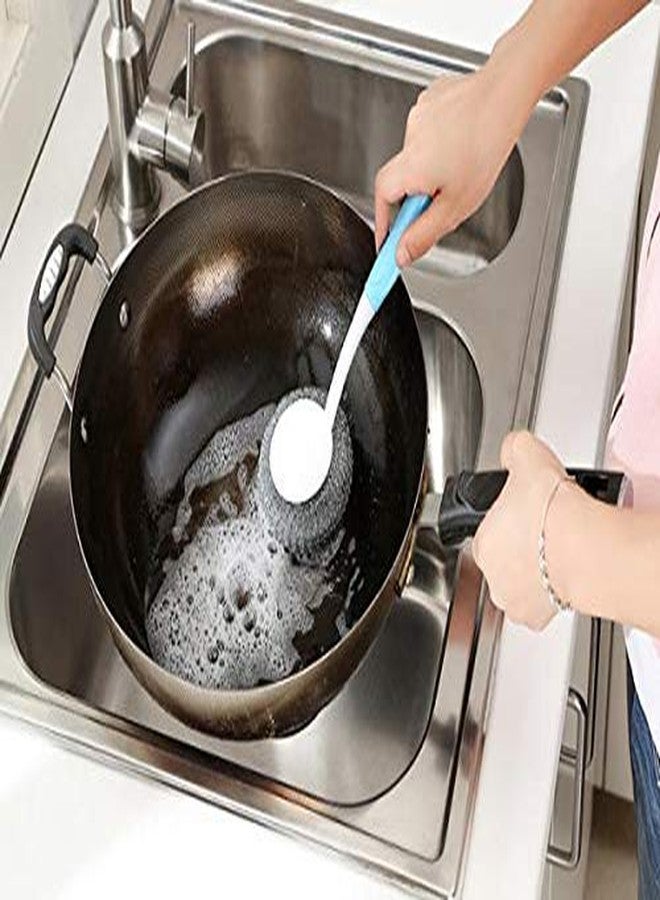 DOMUM Handy Scrub for Cleaning Utensils, Kitchen, and Brush for Floor, Bathroom, Basin Cleaning, Multipurpose Brush (Combo Pack). - Image 5